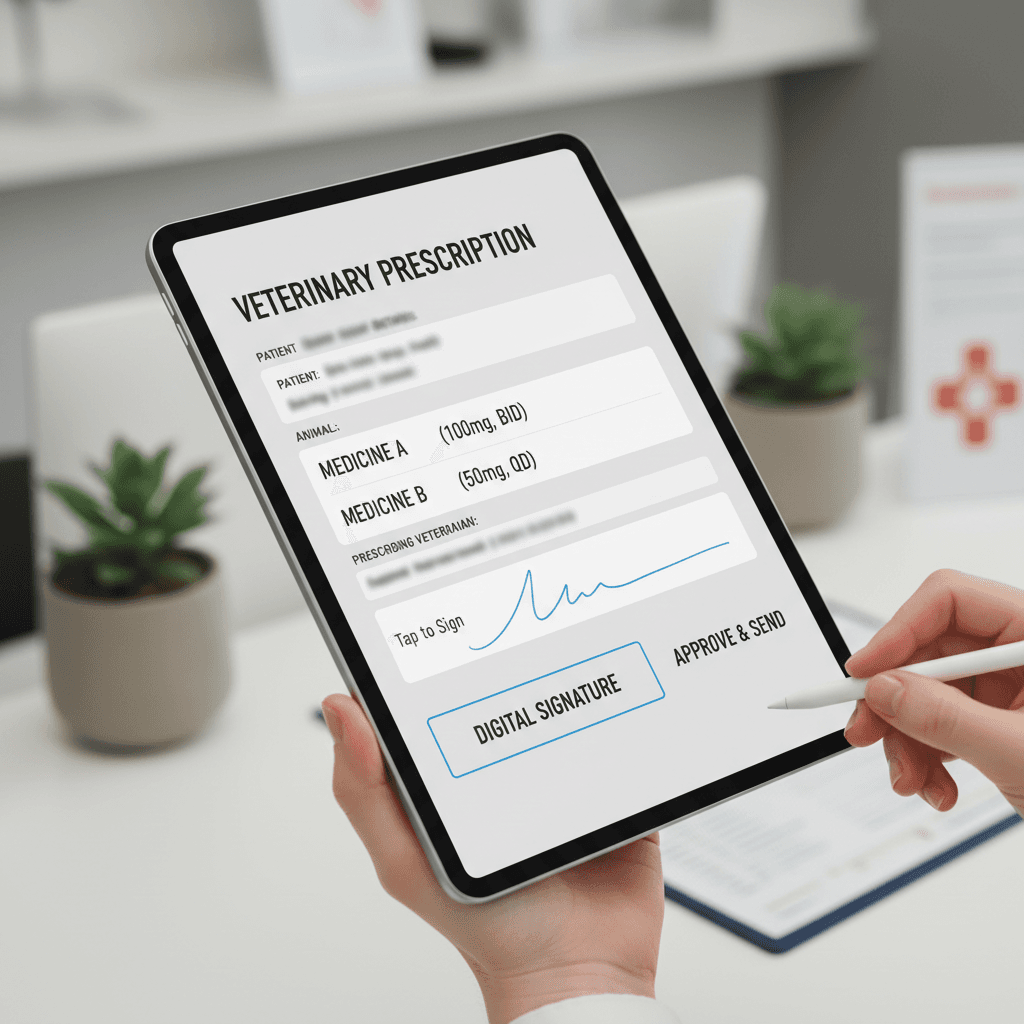 Signature on file workflows