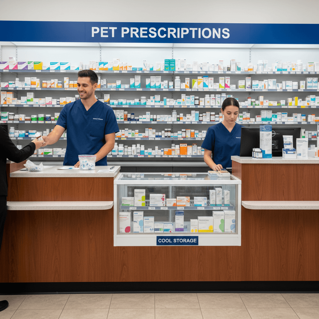 Stop outside pharmacy leakage